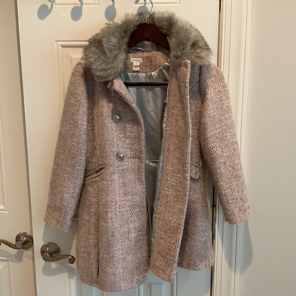 Monsoon, Size 9-10 yrs, pink and grey